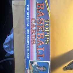 1989 Tops Baseball cards Complete set 