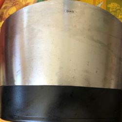 OXO Good Grips Kitchen Utensil Holder Countertop Crock Brushed Stainless Steel