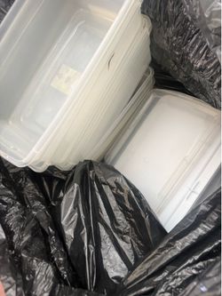 FREE clear shoe boxes