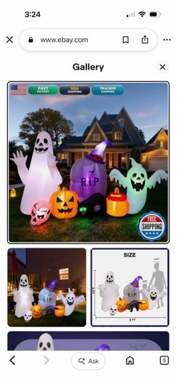 Halloween inflatable