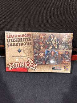 Zombicide Black Plague Ultimate Survivors Board Game