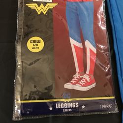 Wonder Women Leggings Child S/M