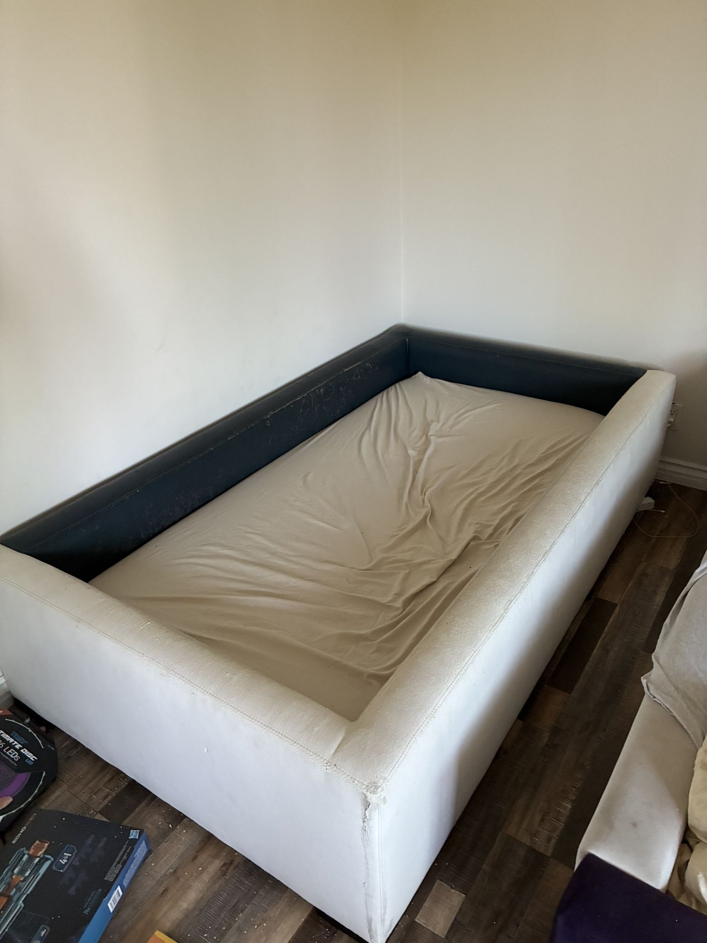 Padded Twin Bed Frame