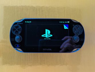 PS Vita 512GBx2 1TB OLED 1100 1101 Black User-Friendly Sony PlayStation PSP