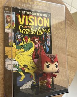 New Wanda Vision Funko Pop With Magazine 