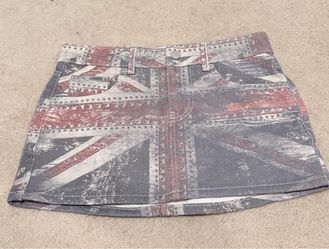 UK Mini Low-Rise Skirt XXS
