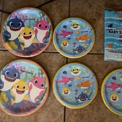 Baby shark party supplies new $12