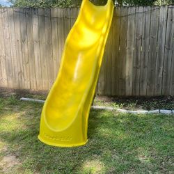 Yellow Swing and Slide