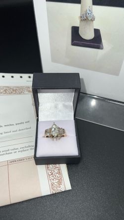 2.71 ct center stone diamond ring