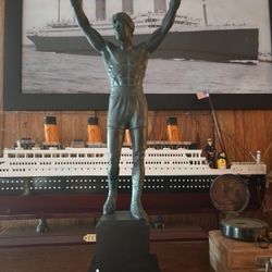 Rocky Statue
