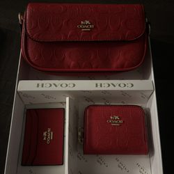 Coach Bag & Wallet Set