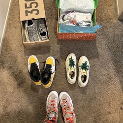 Lot Of Shoes // Yeezy // Sacai // Jordan // Off White