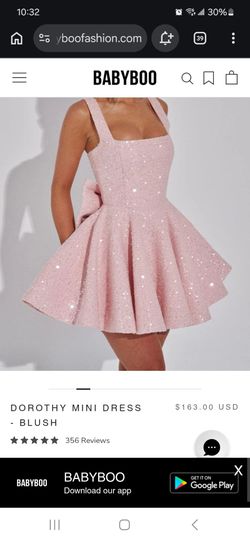 Babyboo Dorothy Mini Dress - Blush