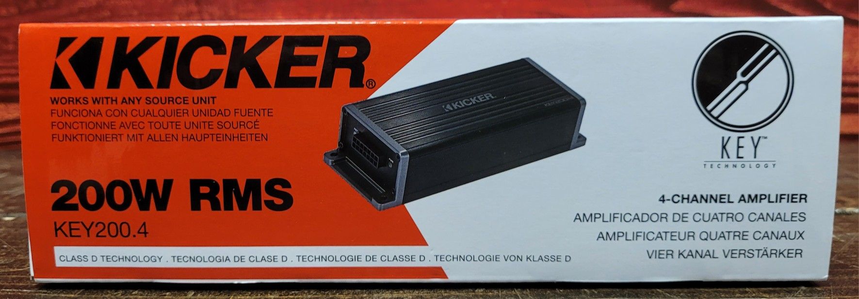 Kicker 200W RMS KEY200.4 (47KEY2004)
