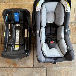Nuna Pipa Aire Infant Car Seat And Base