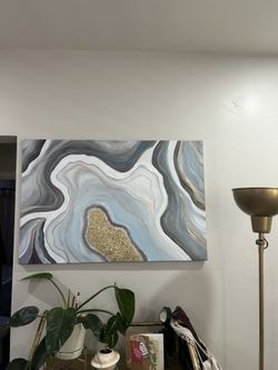 Abstract Painting By Local Artist 