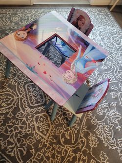 toddler frozen table