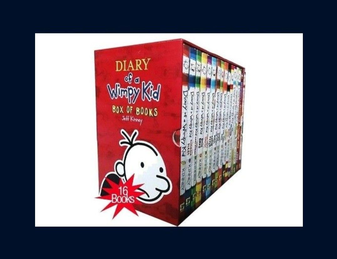 Diary Of A Wimpy Kid Book Set