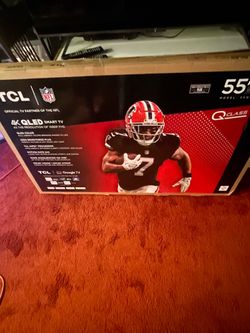TCL 55”QLED Smart Tv