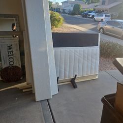 Queen Bed Frame And Matress 