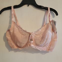 Smart & Sexy See Through Bra New Light Pink