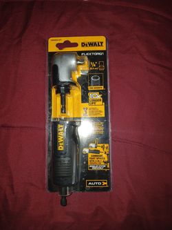 Dewalt 2 piece right angle attachment