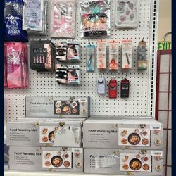 LNNW Extra Large Food Warming Mat 24"x15" Inch Electric Heating Tray - Cream White