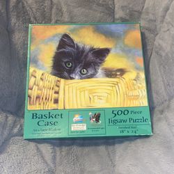 500 Piece Cat Puzzle