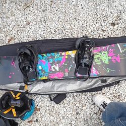 Burton Snow Board  And Gear