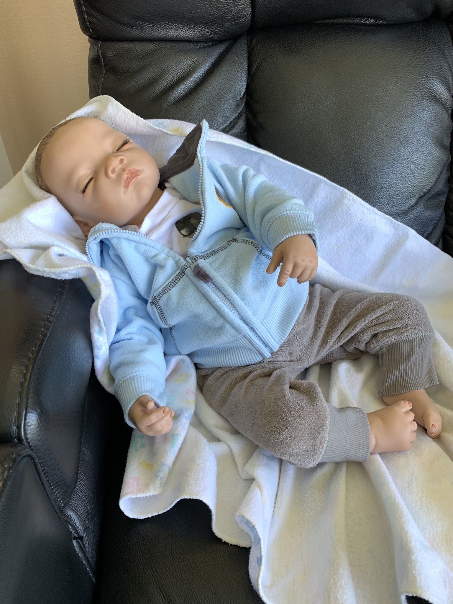 Ashton Drake Reborn Lifelike Baby Boy Doll Model WH03 Named Matthew 20” Long
