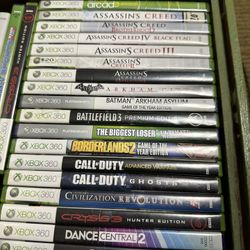 Xbox 360 Games $10 Each