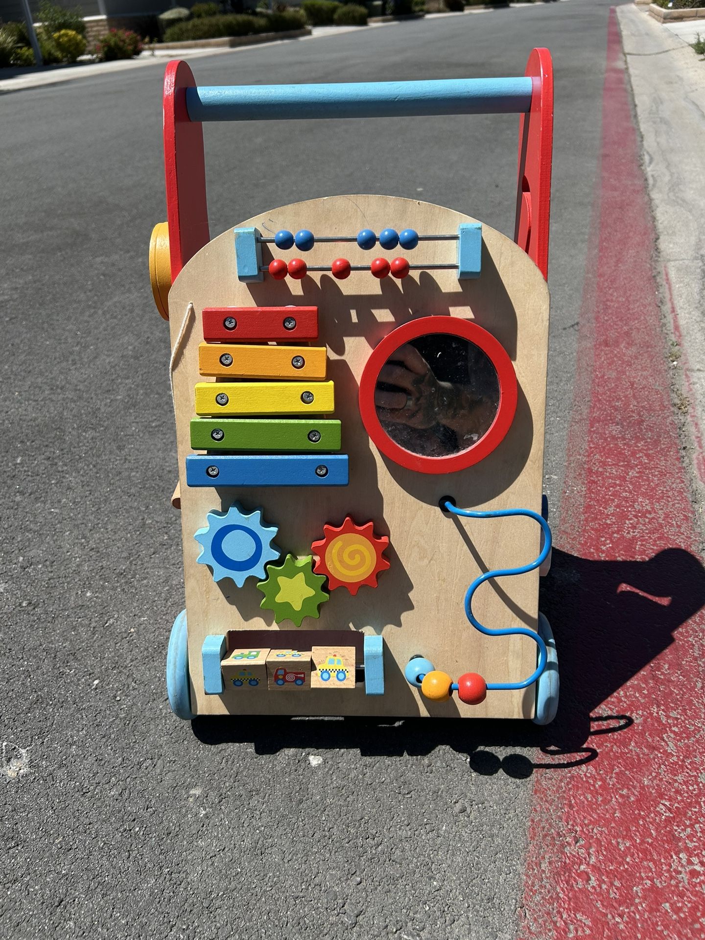 Nuby Wooden Baby Walker