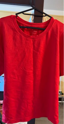 👍A New Day Red Cotton Stretch T-Shirt Size 2X Plus👍