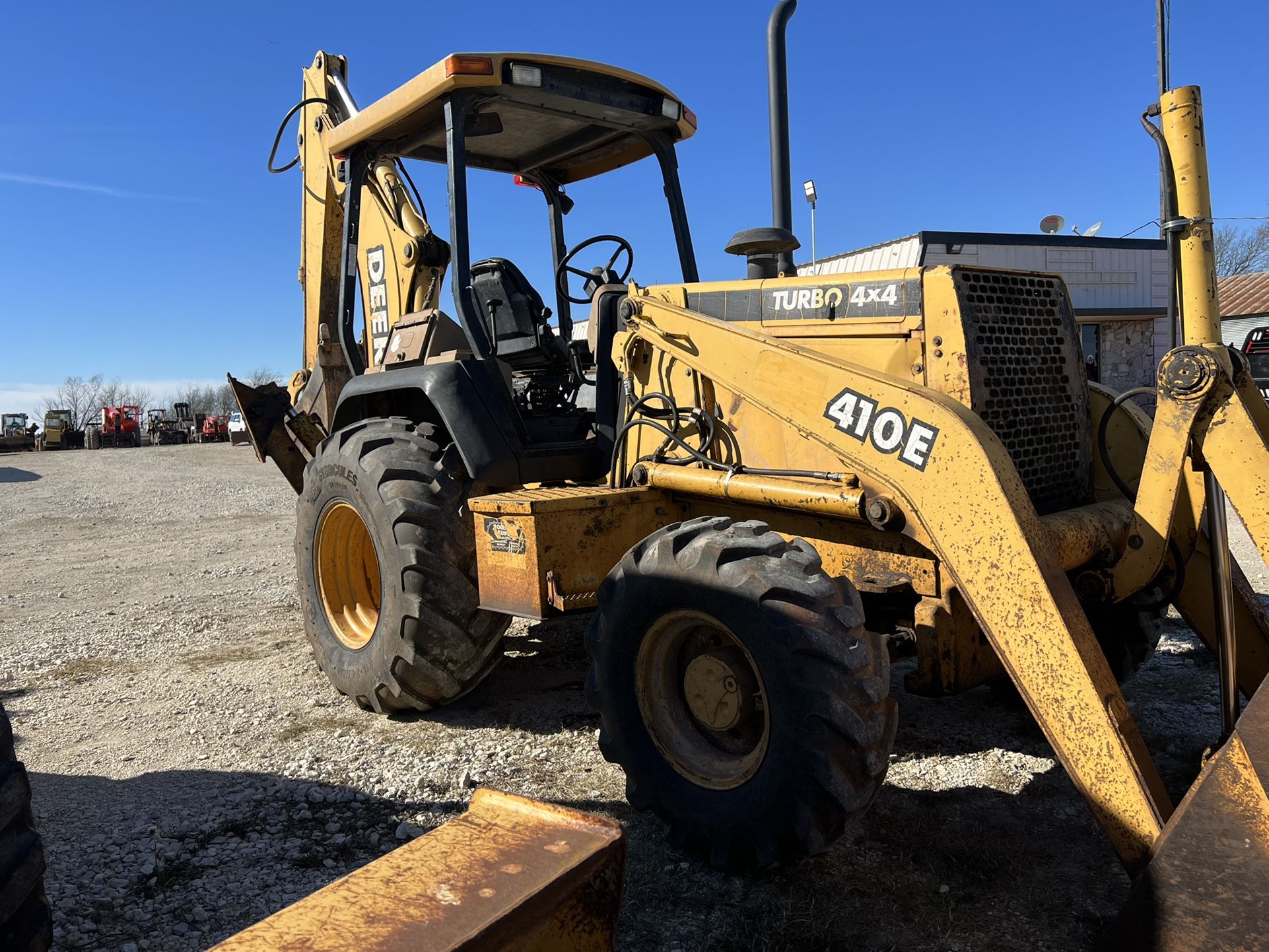 John Deere Backhoe 410E 4x4 