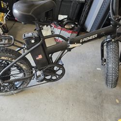 E-PIONEER FAT TIRE ELECTRIC MOUNTAIN BIKE