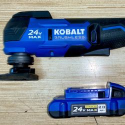KOBALT 24V Brushless Multi-Tool W/ Battery