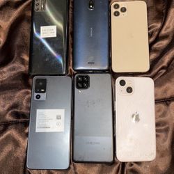 Broken Phones For Parts 