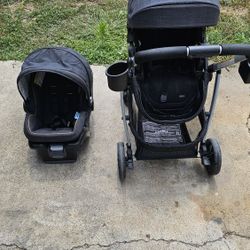 Graco.. Modes Tri Travel System, Stroller, Carseat, Bed 