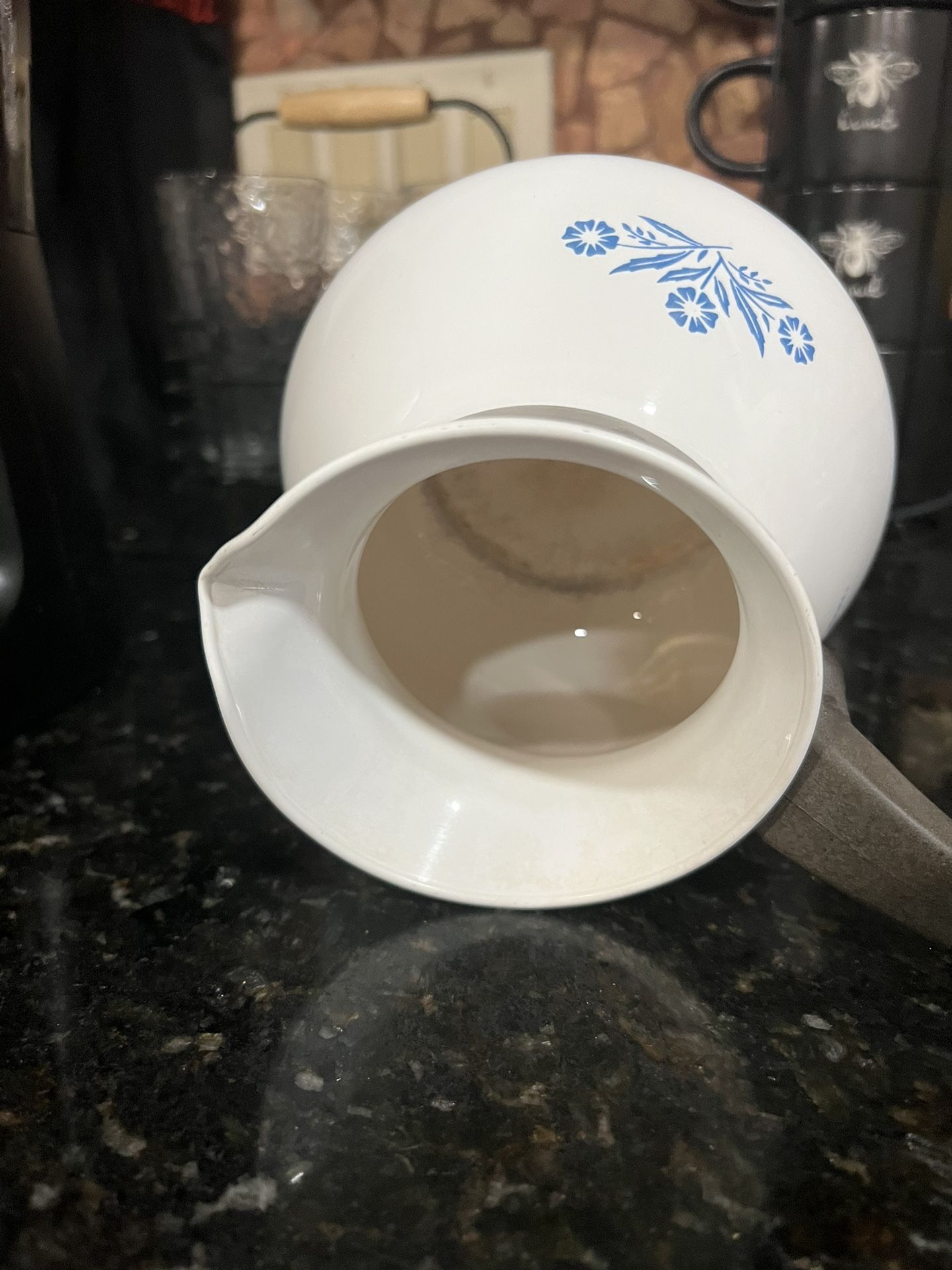 Corning Blue Cornflower Teapot