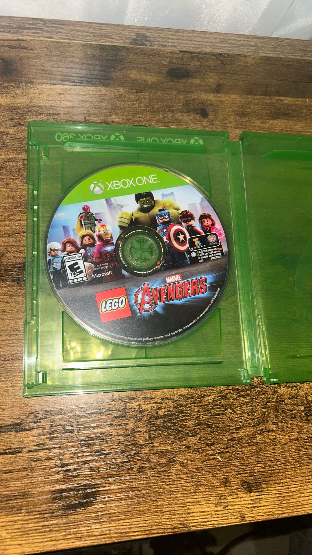 LEGO Marvel Avengers For Xbox One - Used