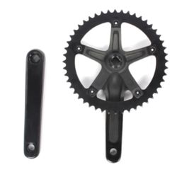 Shun 48T 170mm Crankset Neon Green / Neon Yellow