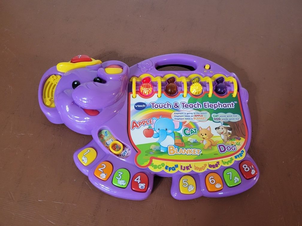 Vtech Touch And Teach Elephant