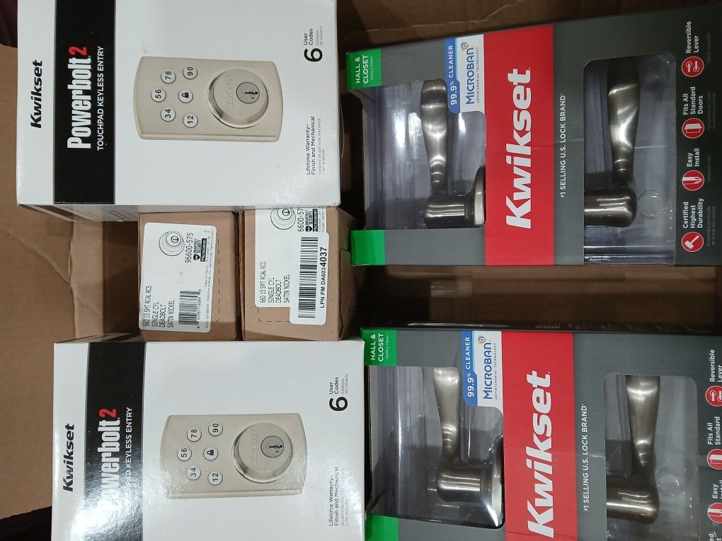 Locks, Keyless Entry, Door Handles, Deadbolts