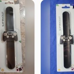 4 - Pack Video Game Controller Slap Bracelets