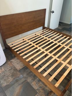 Solid Wood king size bed. New!!