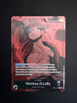 Monkey.D.Luffy EB02 Leader Alt Art