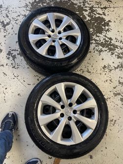 WHEELS & TIRE SET 205/55/16