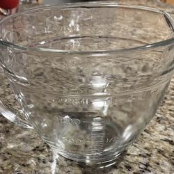 2 Quart Glass Anchor Hocking Batter Bowl