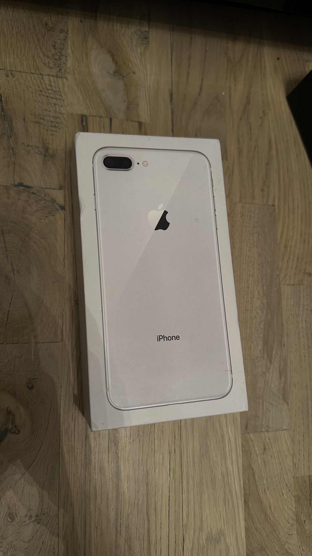 Empty iPhone 8 Plus Box