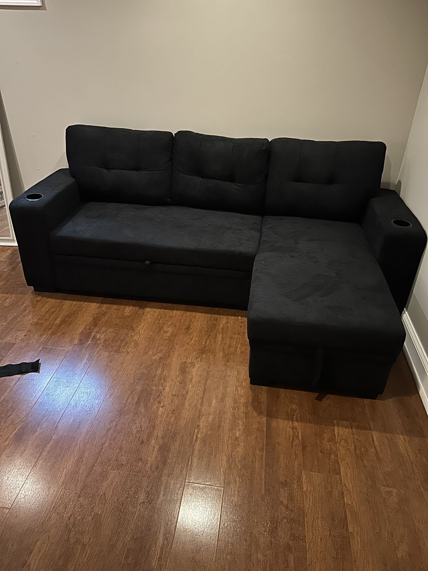 Pull Out Couch W/ Storage